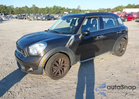 2015 Mini Countryman Cooper S z USA, uszkodzony, nr VIN WMWZC3C57FWP52756